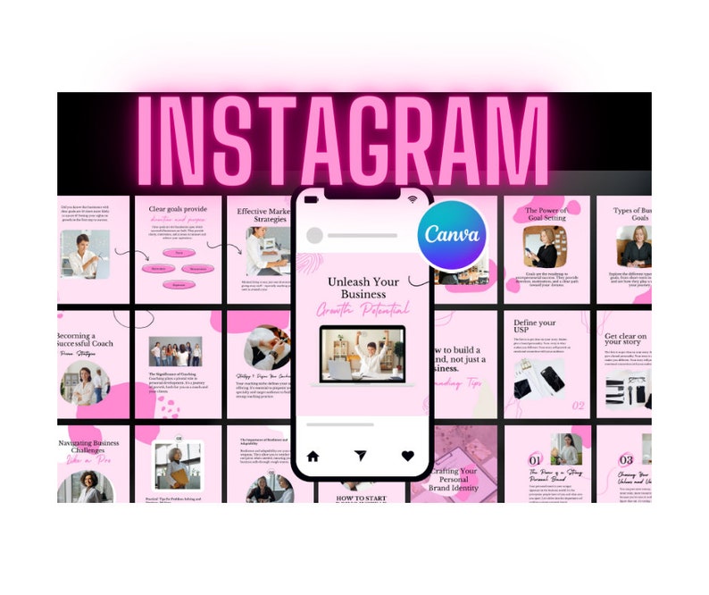 Instagram Business Template 12 How to start an online coaching business zdjęcie 1