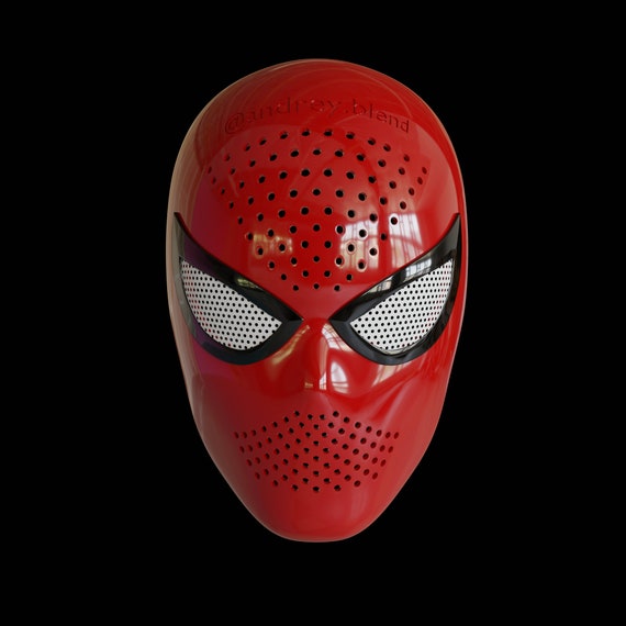 Spider-man Web of Shadows Face Shell digital Download 3D -  Israel