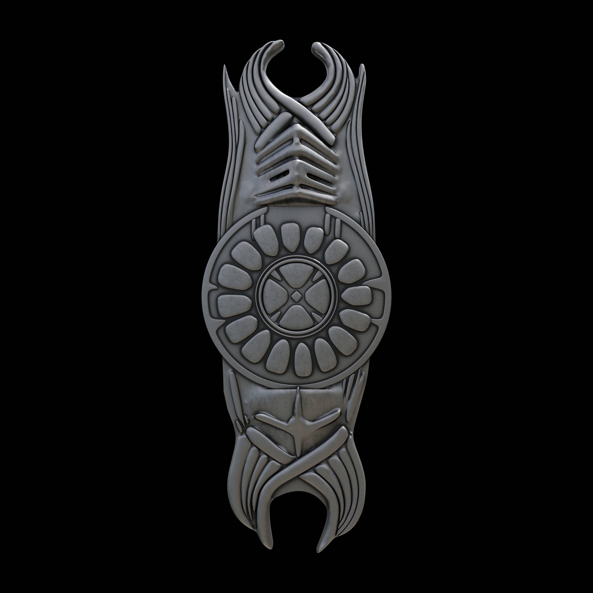 Closed Guardian Shield Digital Download 3D Printable File | Etsy