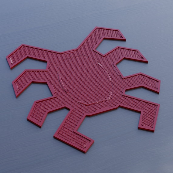 STL file logo, spider man 🕷️・3D printing template to download