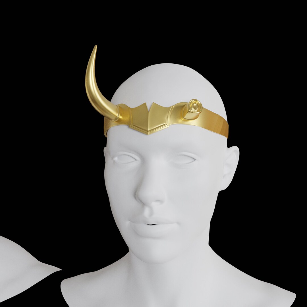 Female Loki Headband digital Download 3D Printable File Etsy