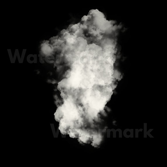 White Smoke Cloud Overlay Bundle, Transparent Background, Banners Digital  Download Print Art, Commercial Use -  Canada