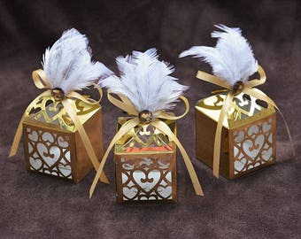 wedding favor boxes etsy