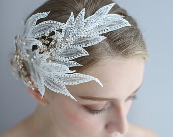 Swan Lake Ballet Headpiece Natural 