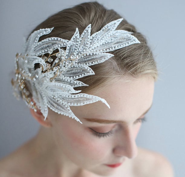 Swan Lake Ballet Headpiece Natural 