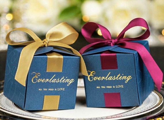 Etsy wedding favor boxes Clearance