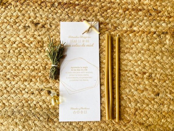 He reconocido Fabricante Bourgeon Velas de miel Ritual mágico días 11 y 22 de cada mes para - Etsy España He reconocido Fabricante Bourgeon Velas de miel Ritual mágico días 11 y 22 de cada mes para - Etsy España