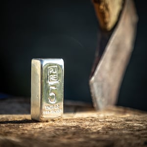 Large 5 oz Silver Bar