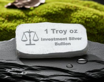 1 Troy Oz .999 Feinsilberbarren: Anlageobjekt