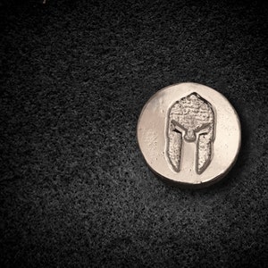 1 oz Sparta Solid Silver Round, 999fs, Pure Investment Grade Coin, Collectible or Thoughtful Retirement Gift.