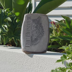 The Hunter 1 oz solid silver bar.