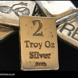2 Troy Oz Silver Bar