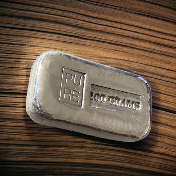 100 Grammi Lingotti Argento Puro 100 Grammi Lingotto In Argento