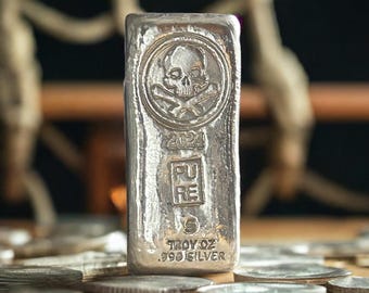 1 OZ MK BarZ "The Lovers" Tarocchi Art Bar .999 Argento Fino In - Foto 6