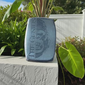 The Genius 1oz solid silver bar.