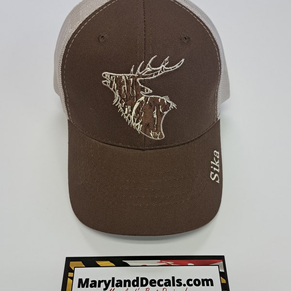 SIKA DEER HAT Embroidered Hat Eastern Shore Maryland