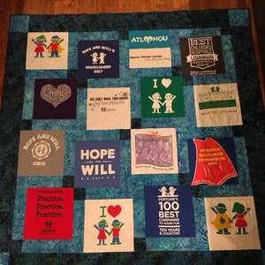 Custom T-shirt Quilts deposit Return shipping and extra labor will be added to the final invoice. Bild 3