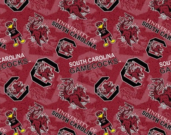 South Carolina Cotton-priced by the 1/2 yard, cut to order 71040