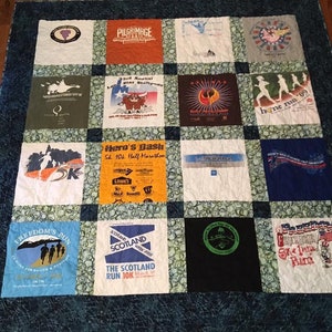 Custom T-shirt Quilts deposit Return shipping and extra labor will be added to the final invoice. Bild 6