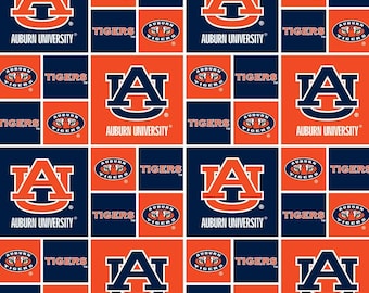NCAA Auburn Cotton Allover (College Collection, by Sykel Enterprises) -priced by the 1/2 yard, cut to order 71053