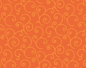 Orange Rolle, Kimberbell Basics von Kim Christopherson Collection-preislich durch den 1/2 Yard, auf Bestellung geschnitten 40029