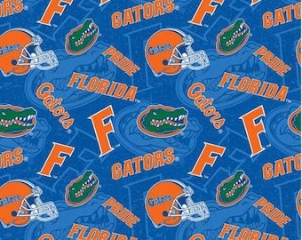 NCAA Florida Tone on Tone (College Collection, by Sykel Enterprises)-priced by the 1/2 yard, cut to order 71027