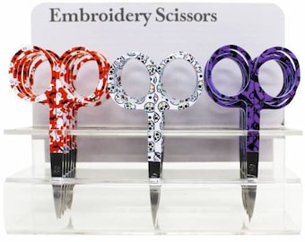 Halloween Embroidery Scissors Assorted Colors