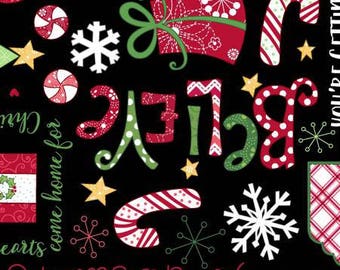 170168 Black Jingle Toss, Jingle All The Way by Kim Christopherson Collection
