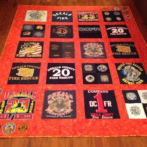 Custom T-shirt Quilts deposit Return shipping and extra labor will be added to the final invoice. image 5