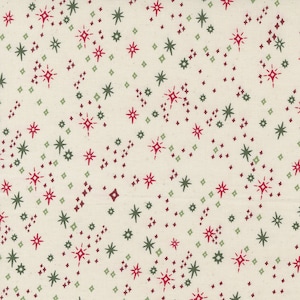 Good News Great Joy Snowflakes de varios colores (de Moda) a un precio de 1/2 yarda, cortado a pedido 10159