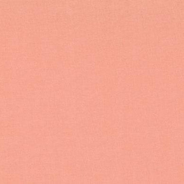 Bella Solids Coral, by Moda-priced by the 1/2 yard, cut to order 80045