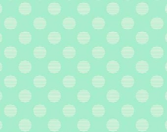 Aqua Dot  -priced by the 1/2 yard, cut to order 41018