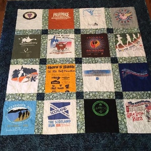 Custom T-shirt Quilts deposit Return shipping and extra labor will be added to the final invoice. Bild 2