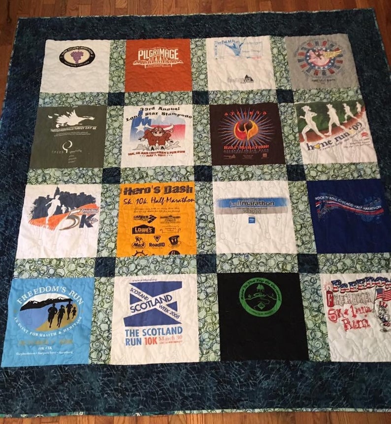 Custom T-shirt Quilts deposit Return Shipping and Extra - Etsy