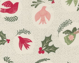 Good News Great Joy Birds multiple colors (by Moda) priced by the 1/2 yard, cut to order 10164