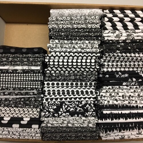 Reproduction Fat Quarter Bundle of 10 Assorted Etsy