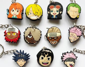 Anime Manga Keyring / Keychains | Cartoon Cool TV