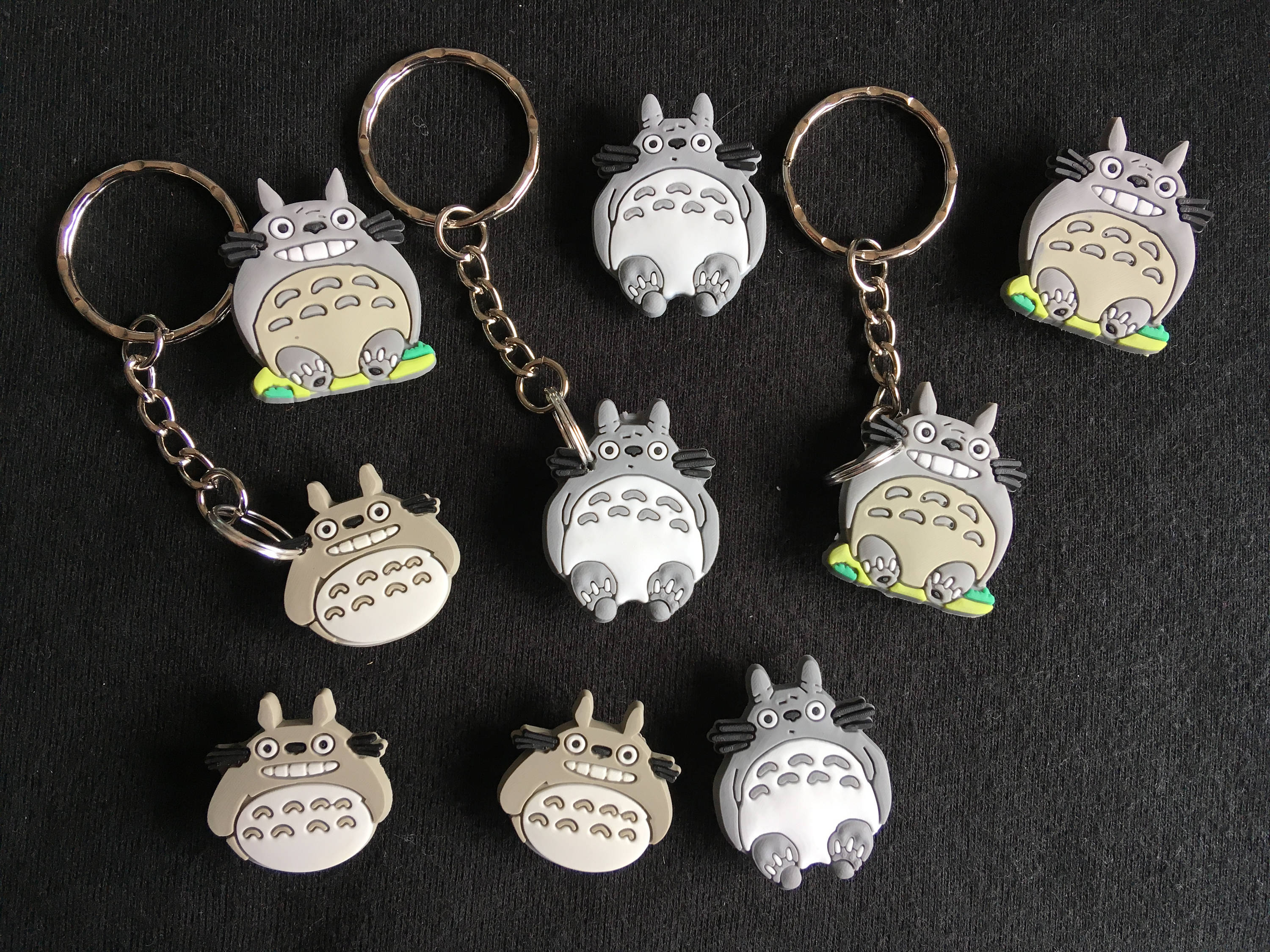 Totoro Studio Ghibli Keyrings/Keychains cartoon cute emo | Etsy