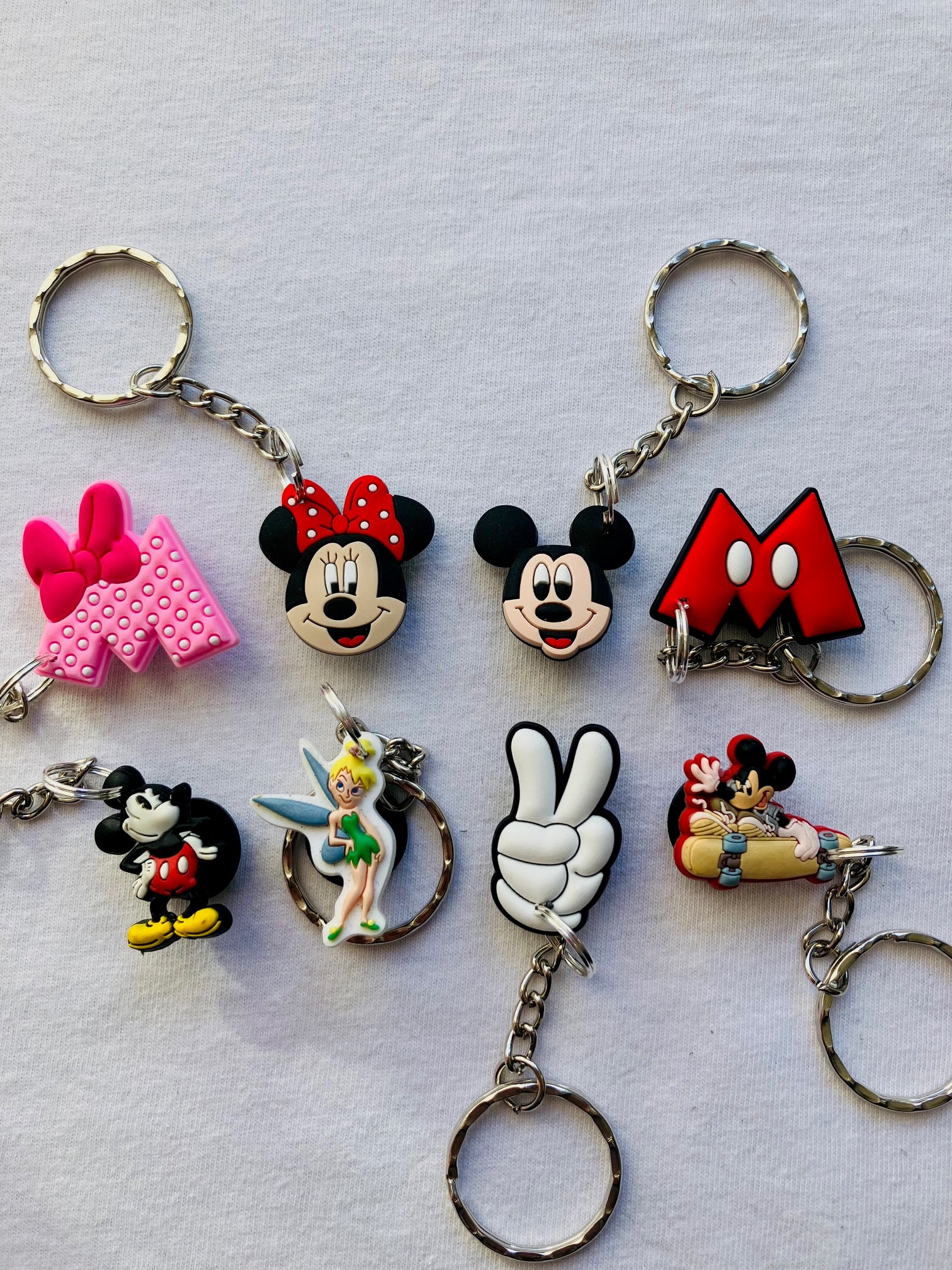 Mickey Mouse Keychain - NEW Vintage 80s Classic Mickey's Stuff for