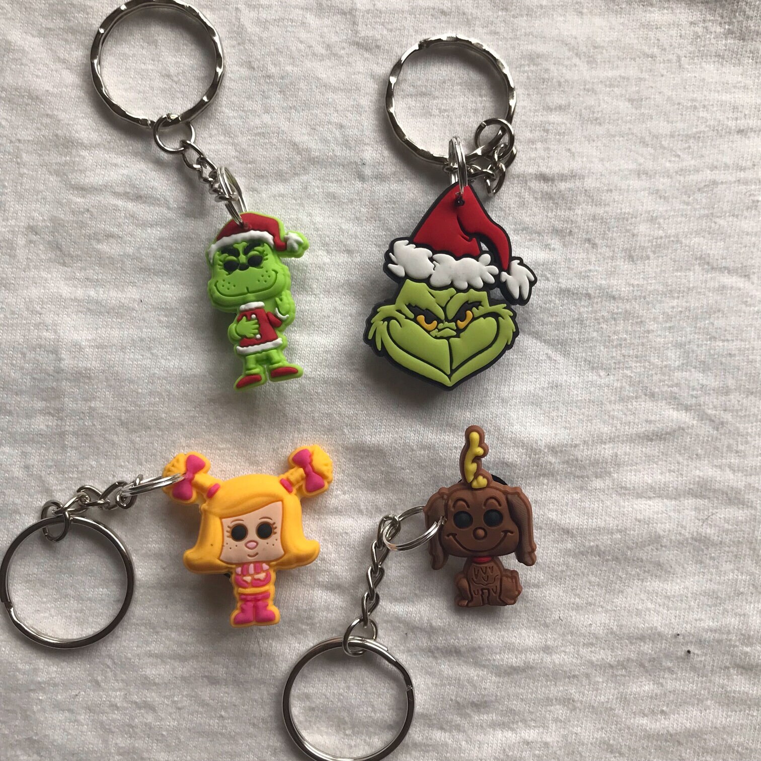 KeyringKrew Spongebob SquarePants Keyrings/Keychains | Cartoon Cute Emo Kids Goth Fun Jake Finn Japan Kitsch 90s