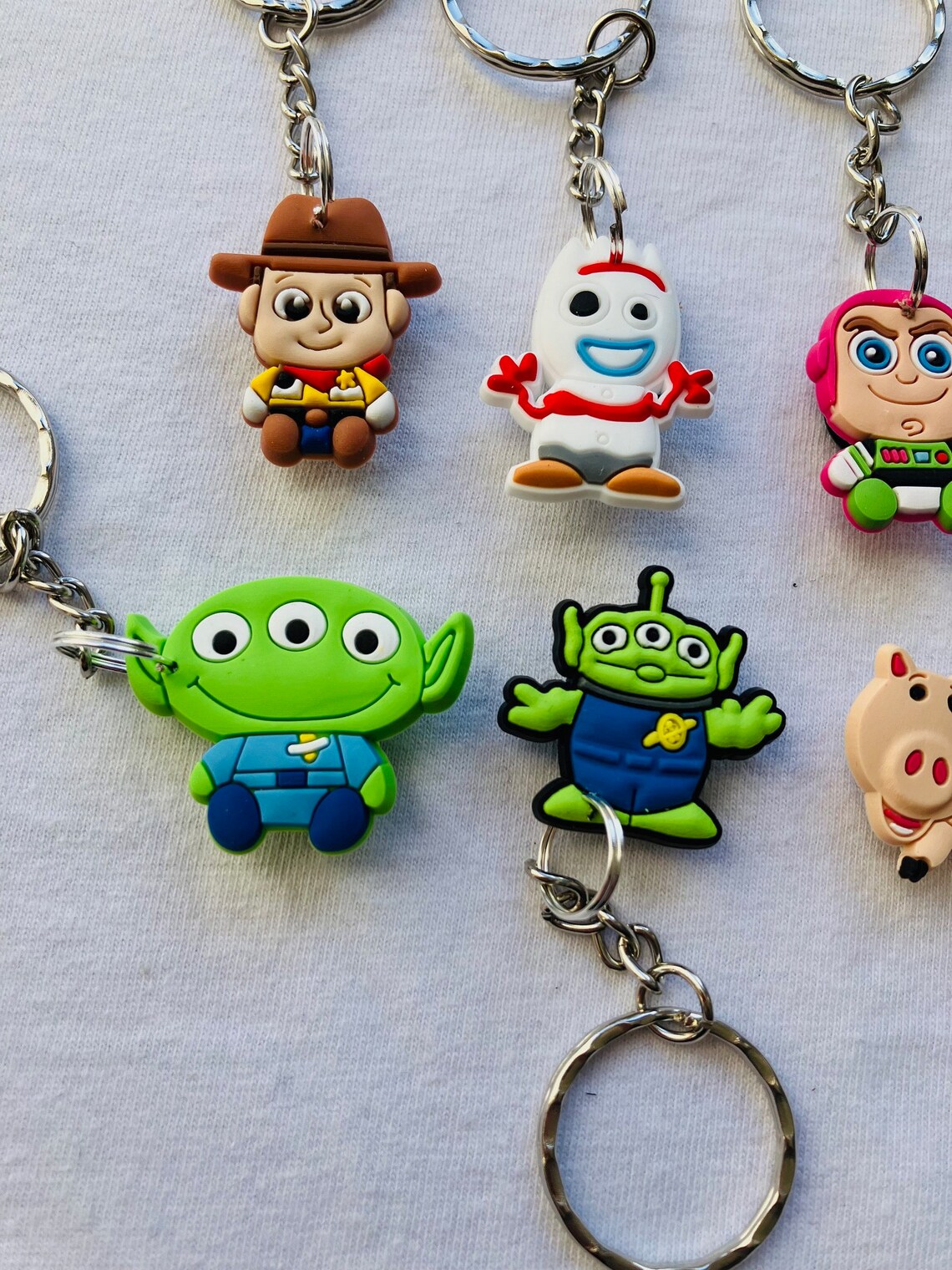 Fun Kids Key Rings Toy Story Keyrings/keychains | Cartoon Cute Emo Kids Goth Fun Jake Finn ...