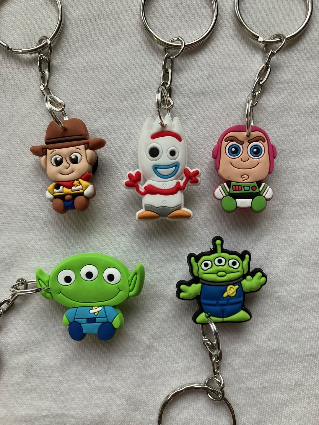 Toy Story Keyrings/keychains Cartoon Cute Emo Kids Goth Fun Etsy