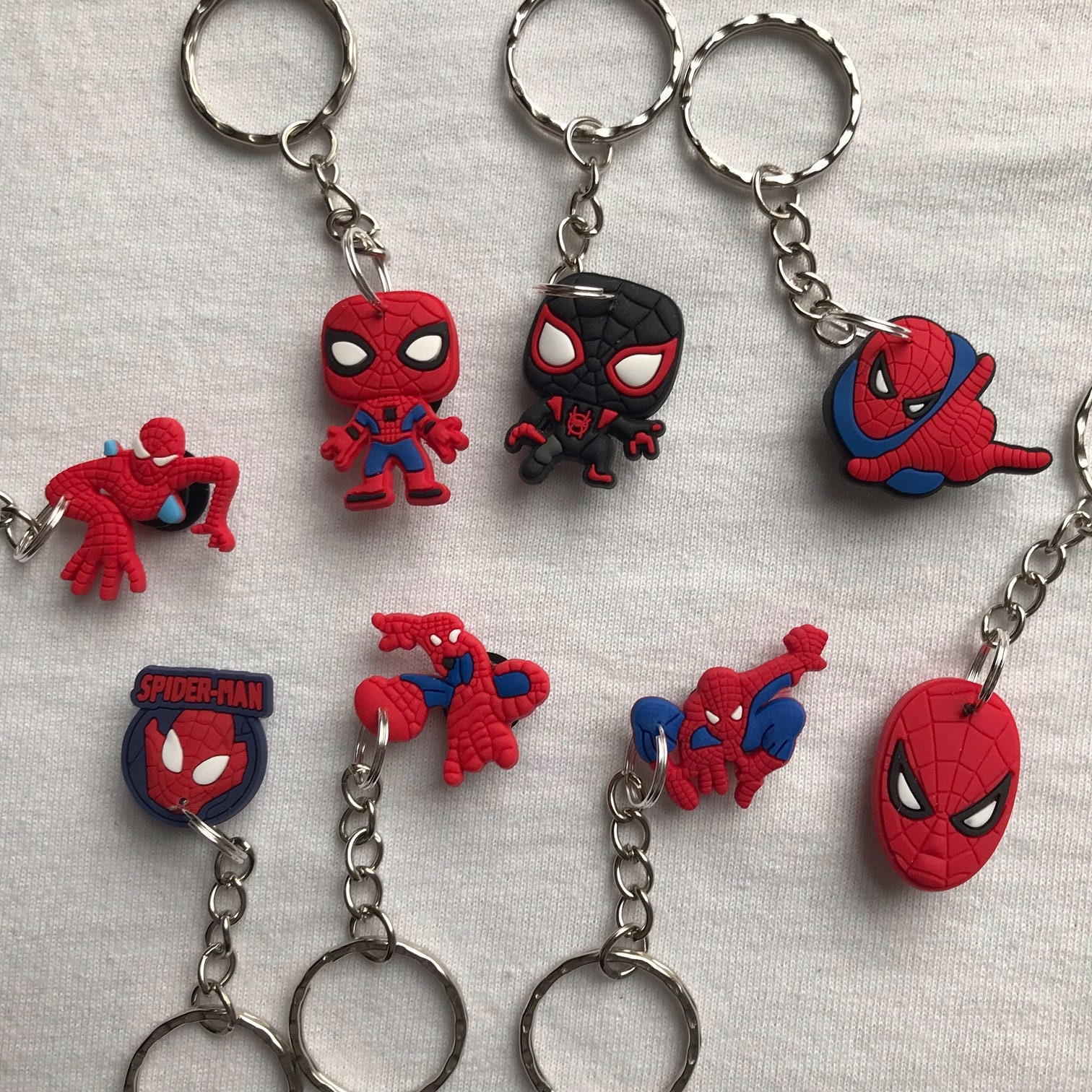 New spider safety keychain! Any good name ideas💜👇🏻 My favorite