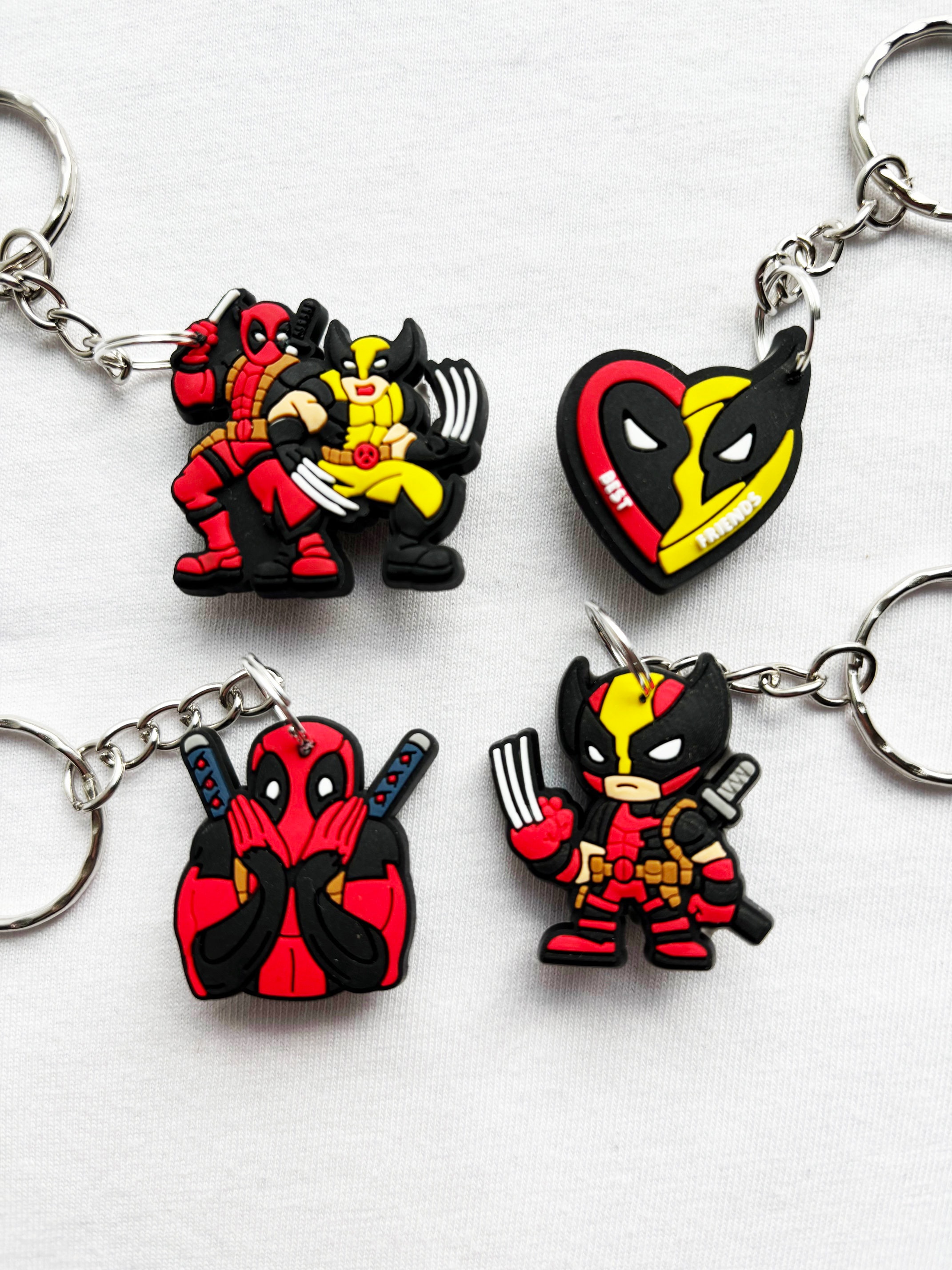 X-men Keyrings/keychains | Cartoon Cute Emo Kids Goth Fun Marvel