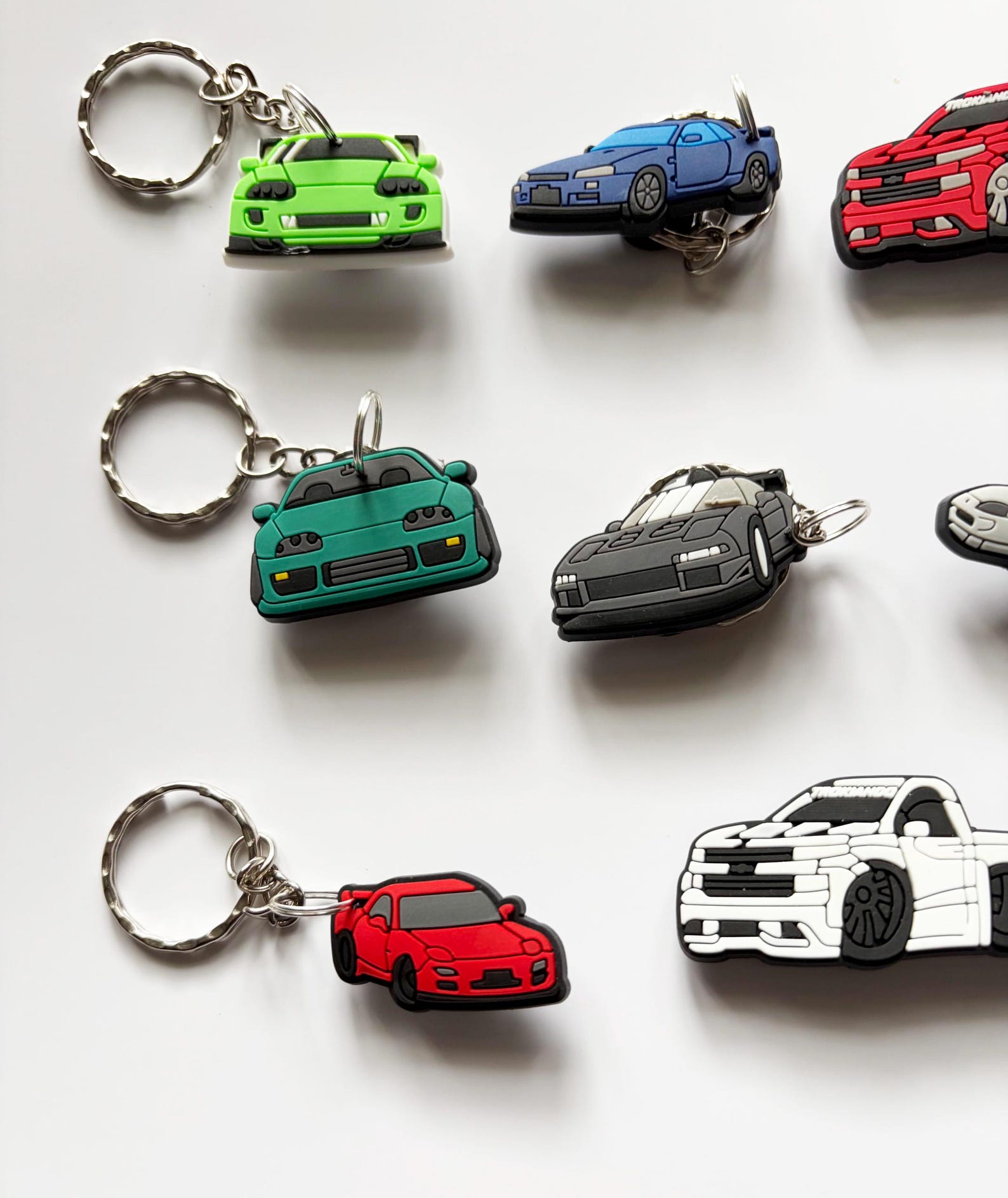 Sports Car and Truck Custom Keyrings/keychains | Cars Sports Cars Fast ...