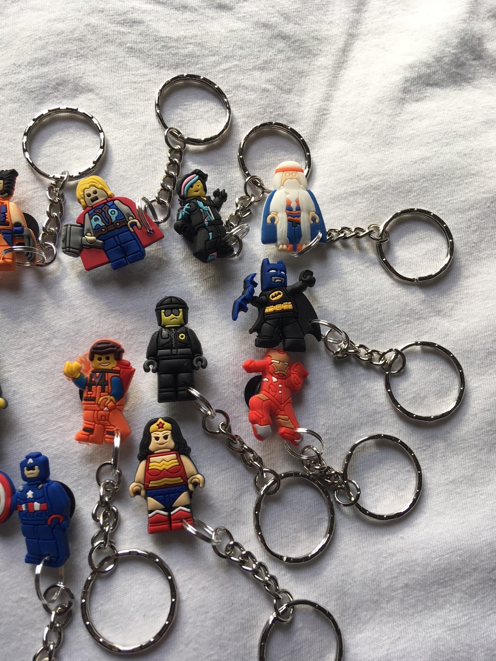 Lego Movie Avengers Keyrings/Keychains cartoon cute emo kids Etsy