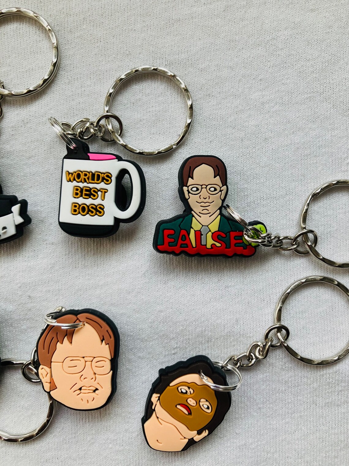Dl Office Color Key Rings The Office US Themed Keyrings/keychains | Cartoon Cute Emo Kids Goth ...