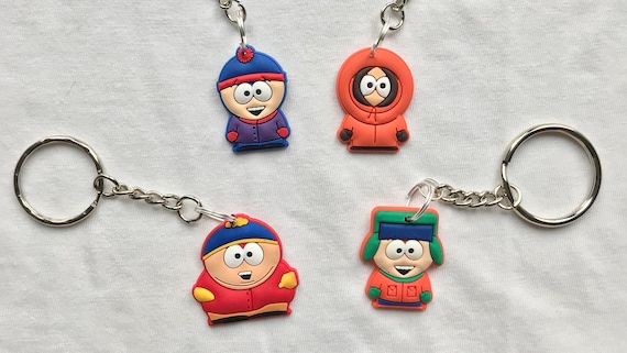 South Park Keyrings/keychains | Cartoon Cute Emo Kids Goth
