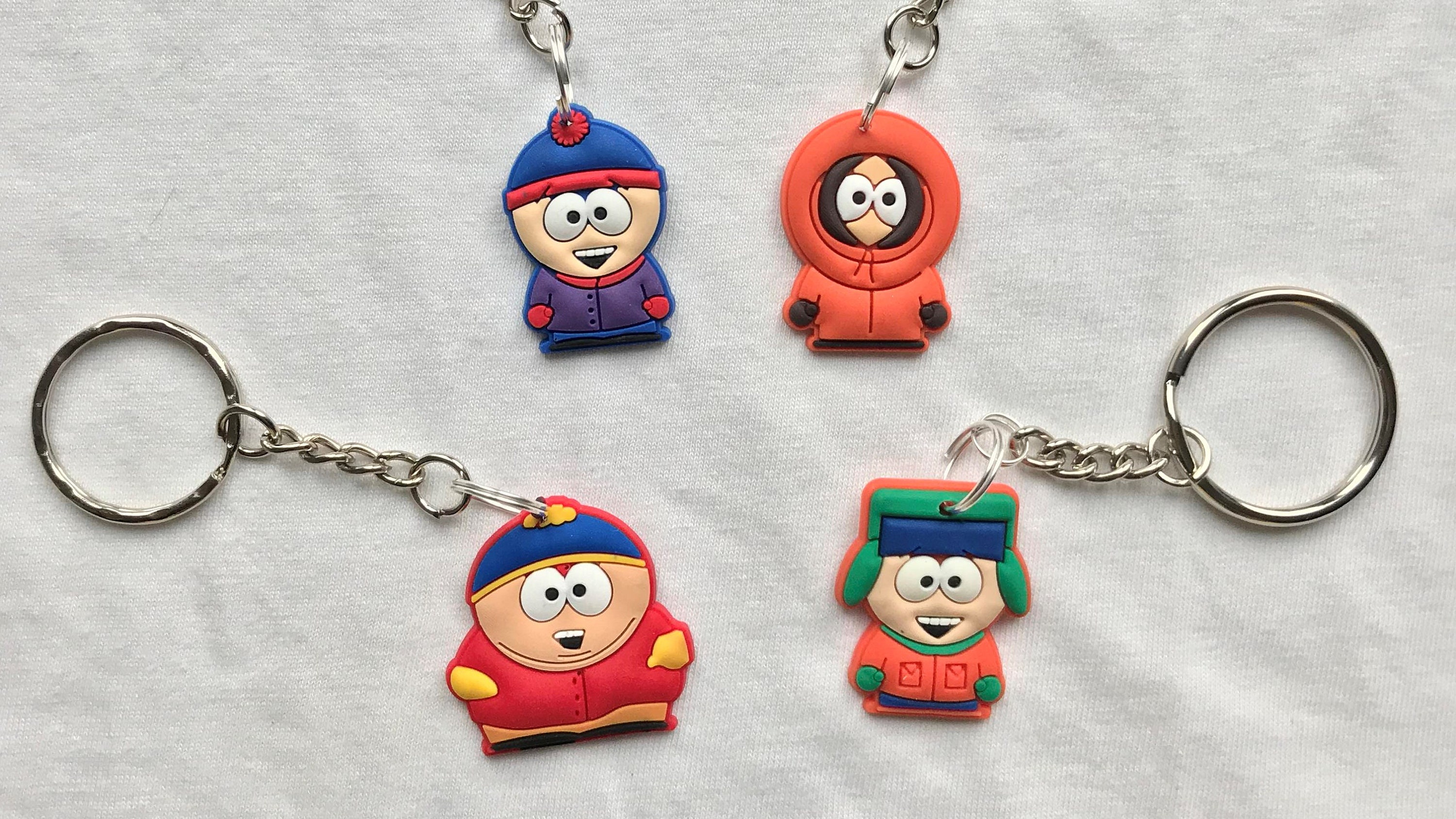 South Park Keyrings/keychains | Cartoon Cute Emo Kids Goth