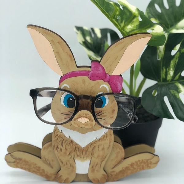 Eyeglass Holder - Bunny Eyeglass - Elephant Eyeglass Holder - Cartoon Dog Eyeglass Holder